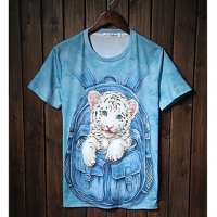 Trend Животные печати серии шорты LangTuo Мужская (Цвет экрана) (49) #01279780